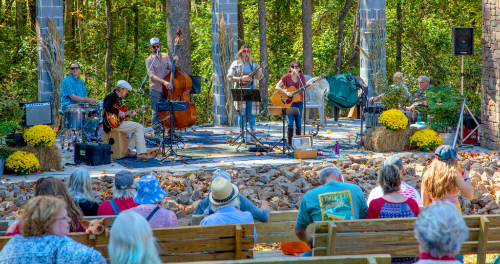 Mentone arts festival vendor scene